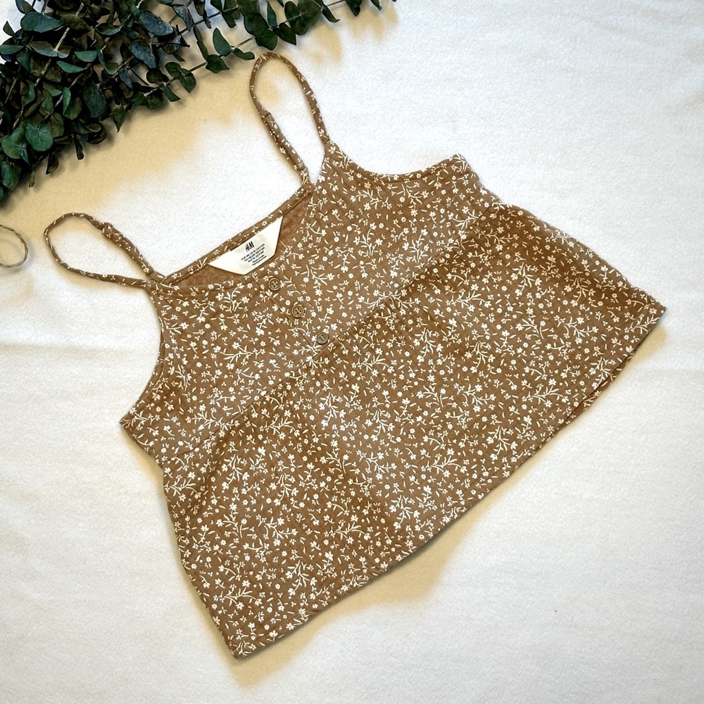 NWT H&M Strappy Button Camisole size 10